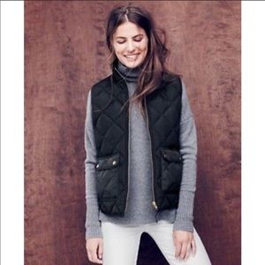 J. Crew Black Excursion Vest